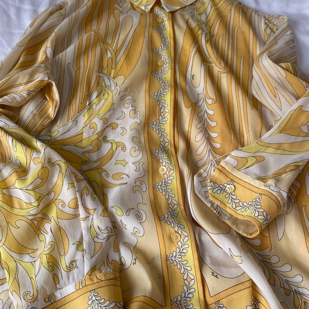 Yellow Emilio Pucci
